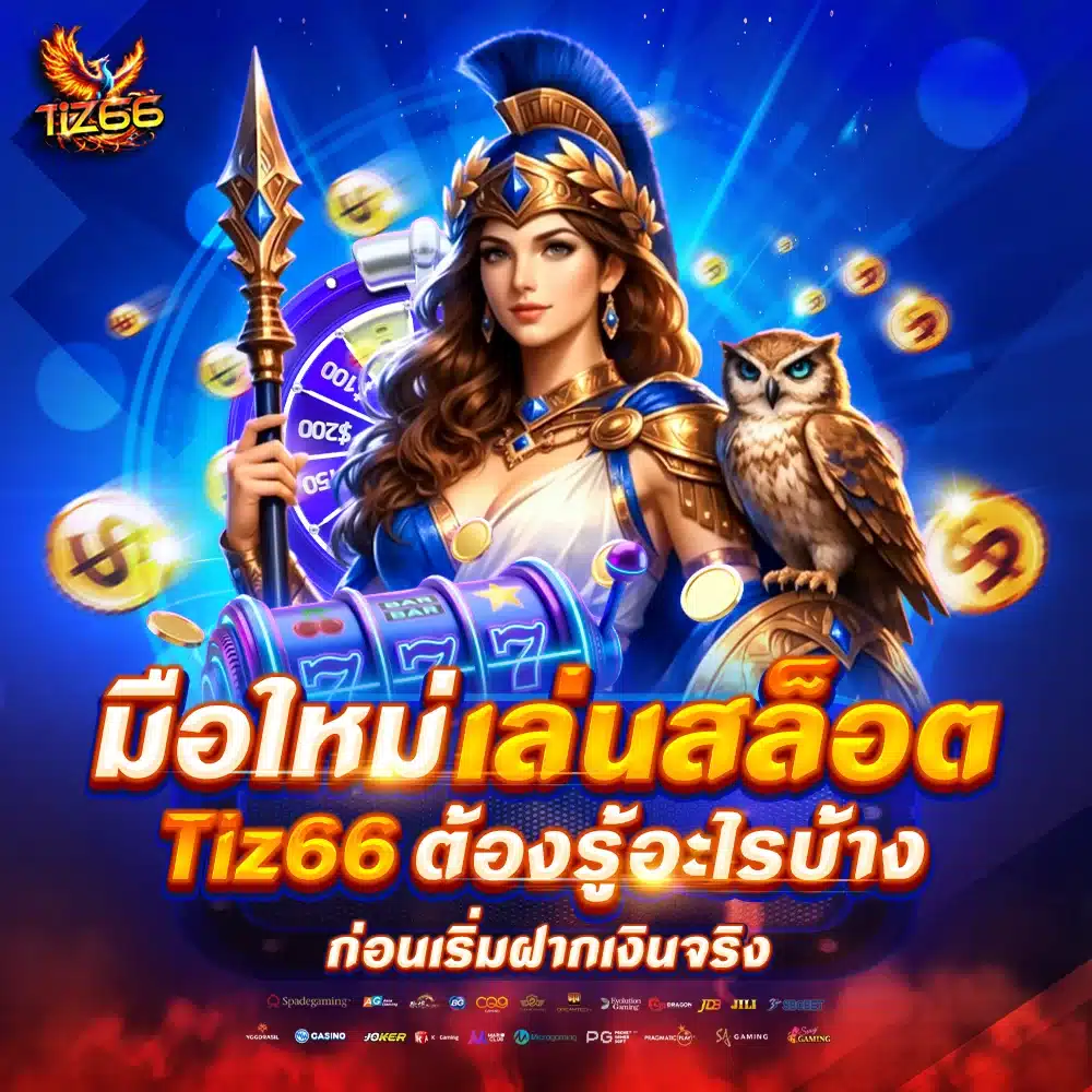 มือใหม่เล่นสล็อต Tiz66 ต้องรู้อะไรบ้าง ก่อนเริ่มฝากเงินจริง
